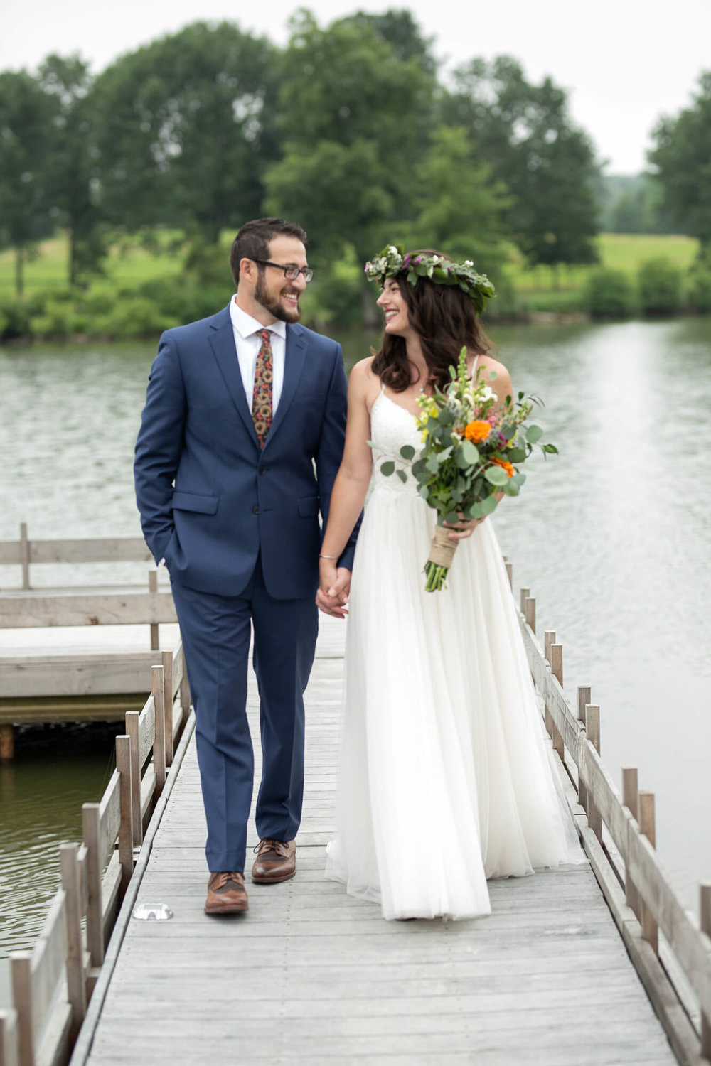 Rustic Wedding in South New Jersey | Couple's Portraits