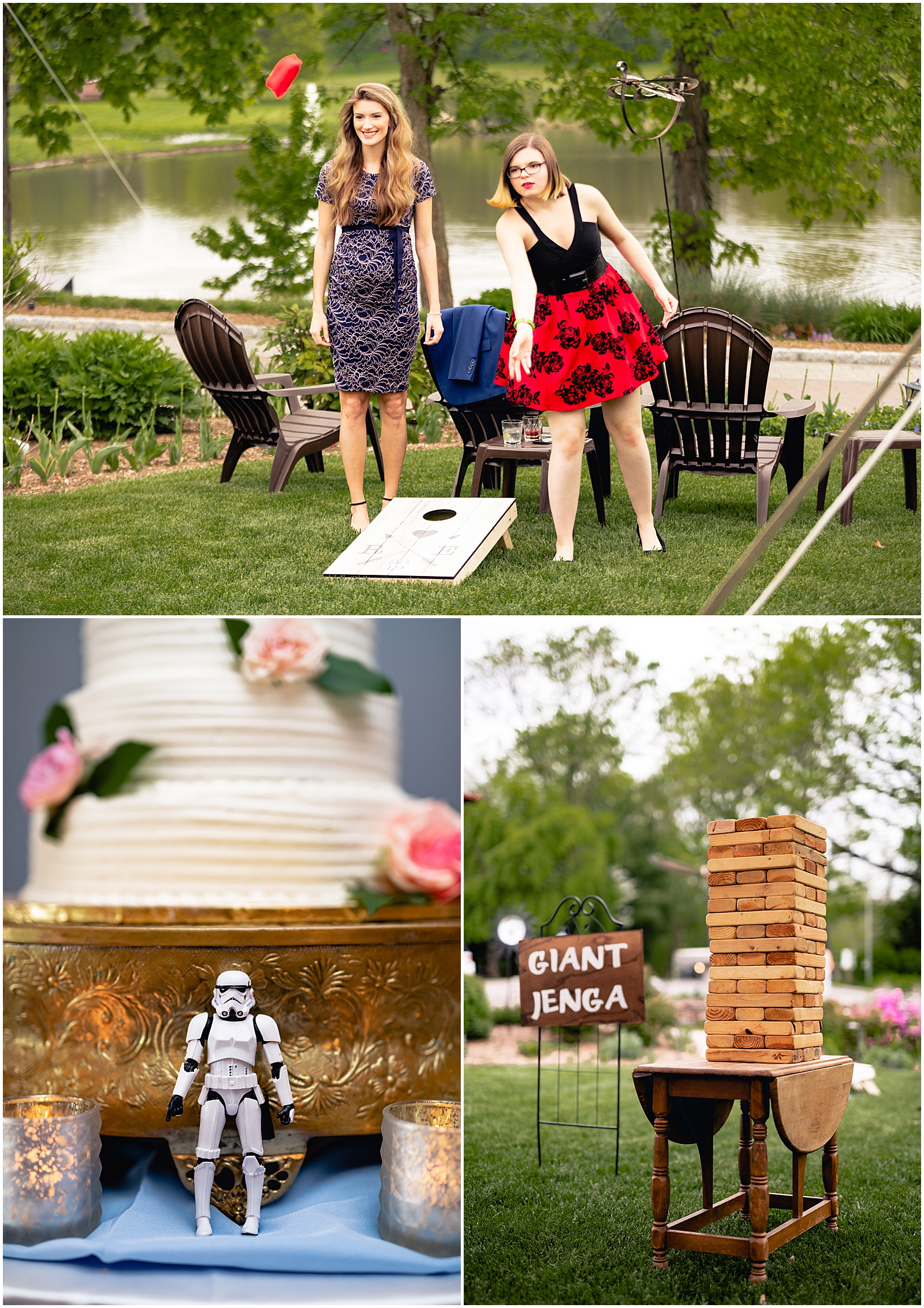 Gen_Palmer_Photography_Estate_At-Eagle_Lake_NJ_Reception_Details_Wedding_Lawn_Games_Giant_Jenga_Storm_Trooper_Wedding_Cake