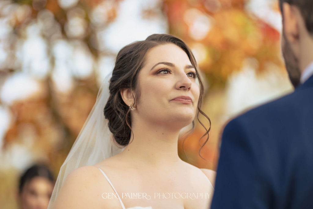 Outdoor Fall Wedding in South New Jersey | Wedding Ceremony