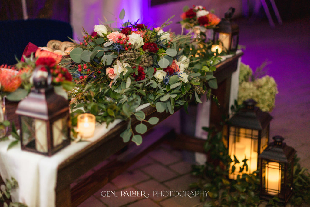 South Jersey Fall Wedding Reception Details