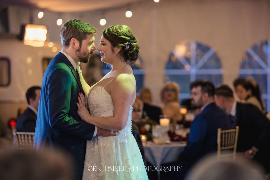 Outdoor Fall Wedding in South New Jersey | First Dance