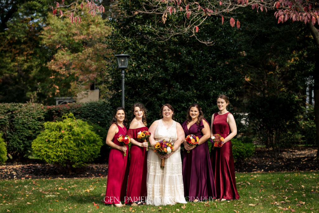 Harry Potter Wedding South New Jersey | Bridal party