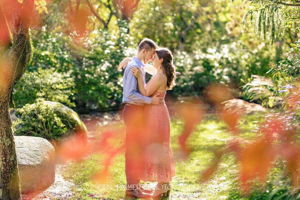 Sayen Gardens Fall Engagement Session | Central Jersey Fall Engagement Session