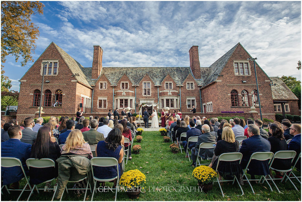 South Jersey Unique Wedding Venues Moorestown Community House Wedding Ceremony