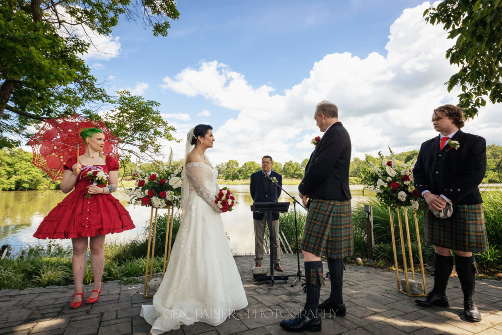 Book Themed Wedding in South New Jersey | Ceremony