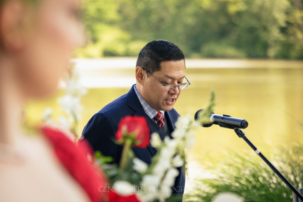 Summer Estate at Eagle Lake Wedding Ceremony