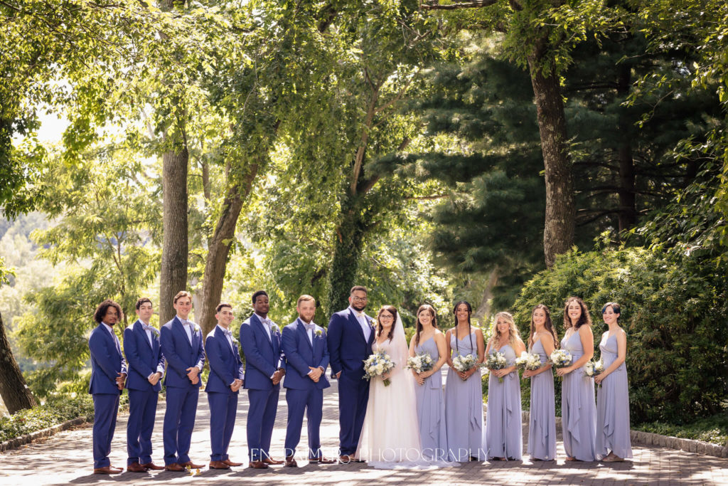 The Estate at Eagle Lake | Chesterfield NJ | Wedding Party Portraits
