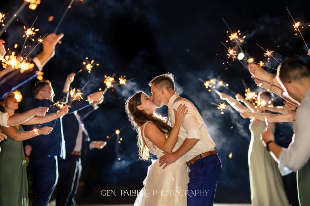The Estate at Eagle Lake | Chesterfield NJ | Reception Sparklers