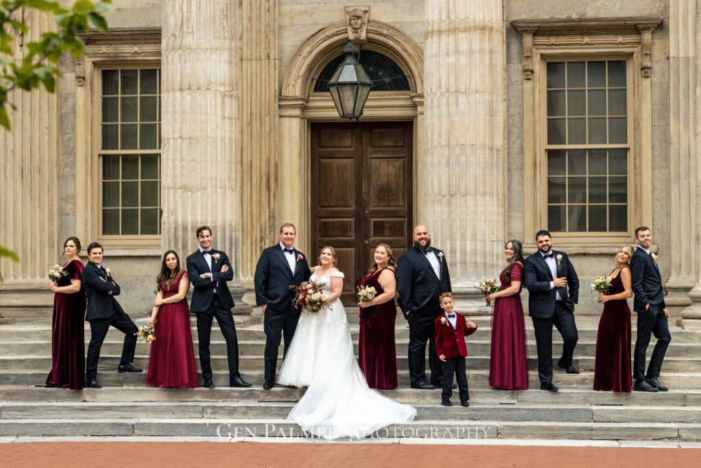 Elegant Philadelphia Wedding | Wedding Party 