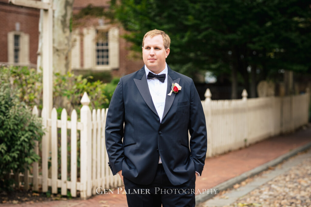 Elegant Philadelphia Wedding | Groom 