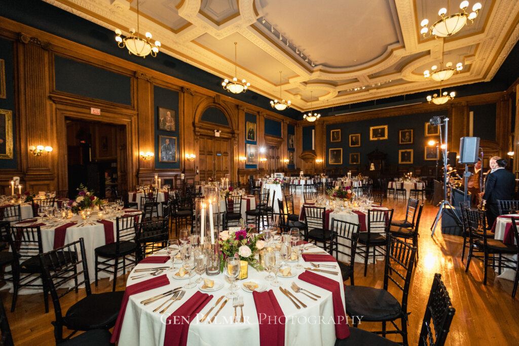 Elegant Philadelphia Wedding | Reception Hall