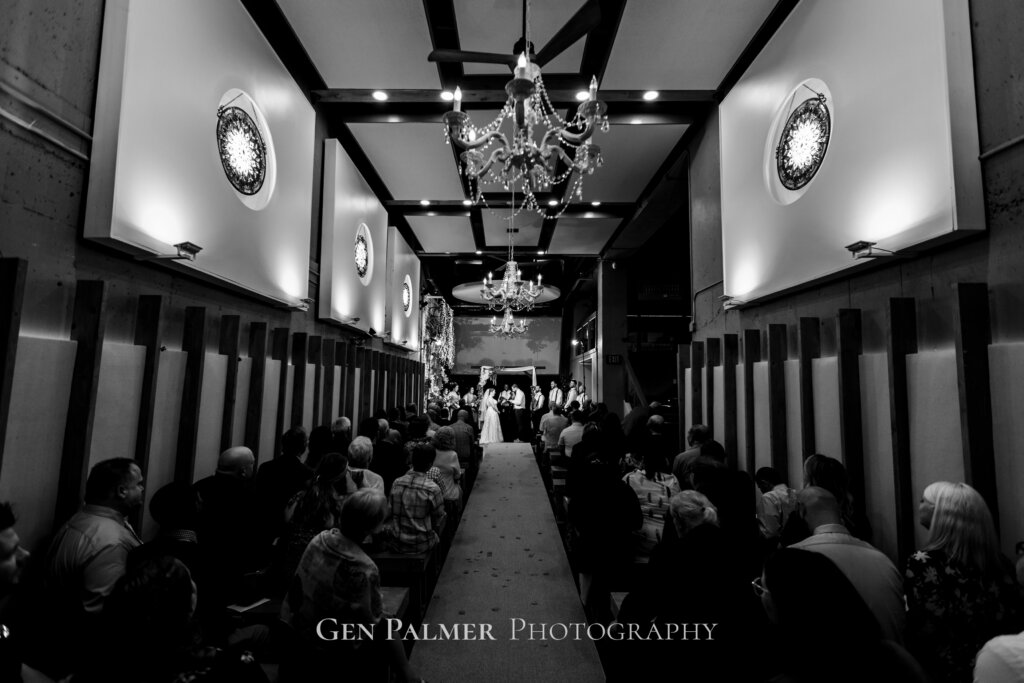 Estate at Eagle Lake Wedding Chapel Ceremony