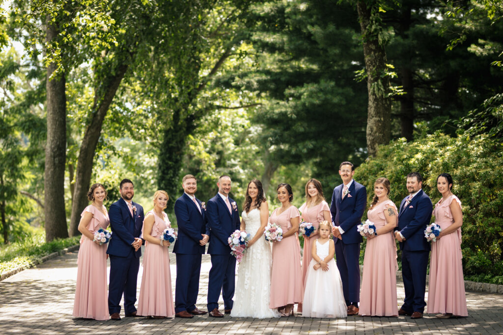 Tent Wedding in South New Jersey | Wedding Party