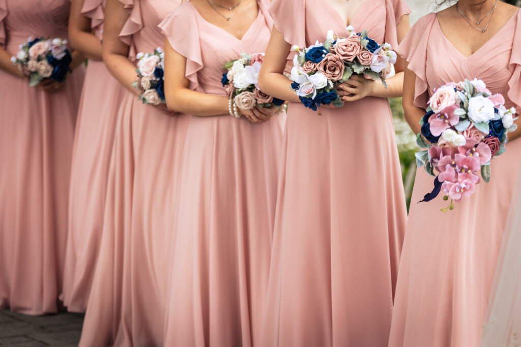 Tent Wedding in South New Jersey | Bridesmaids