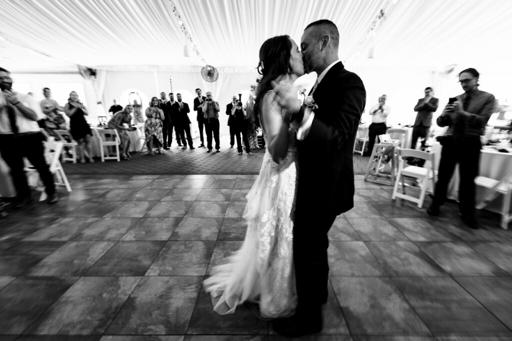 Tent Wedding in South New Jersey | First Dance