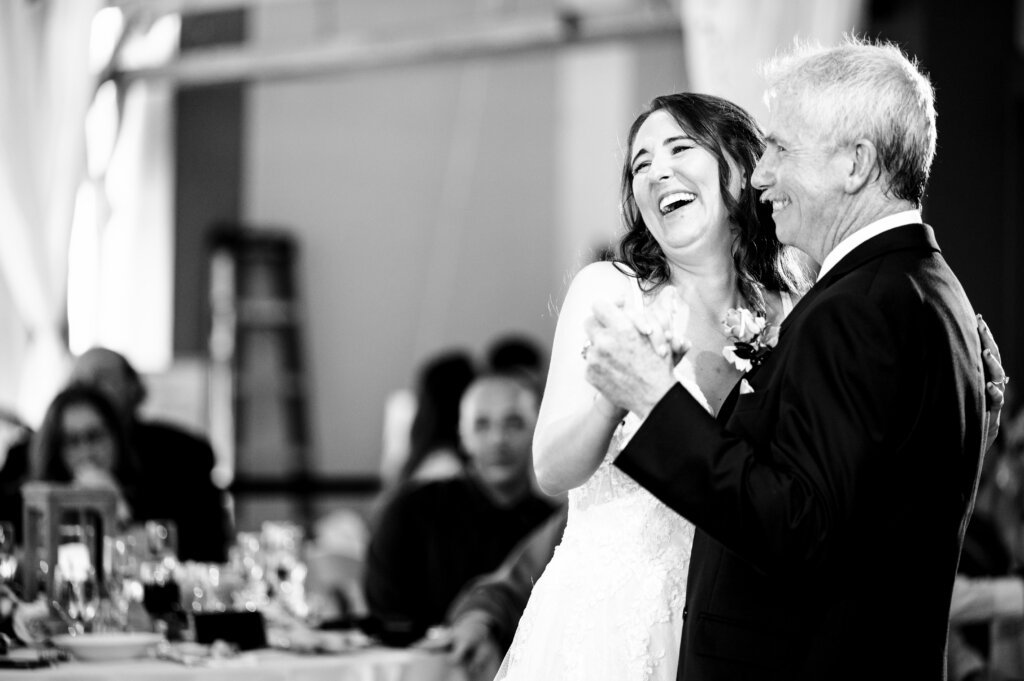 Tent Wedding in South New Jersey | Father Daughter Dance