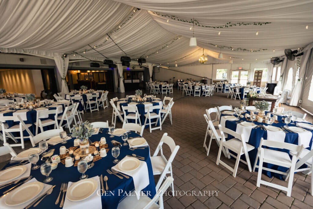 The Estate at Eagle Lake Wedding | Reception Tent