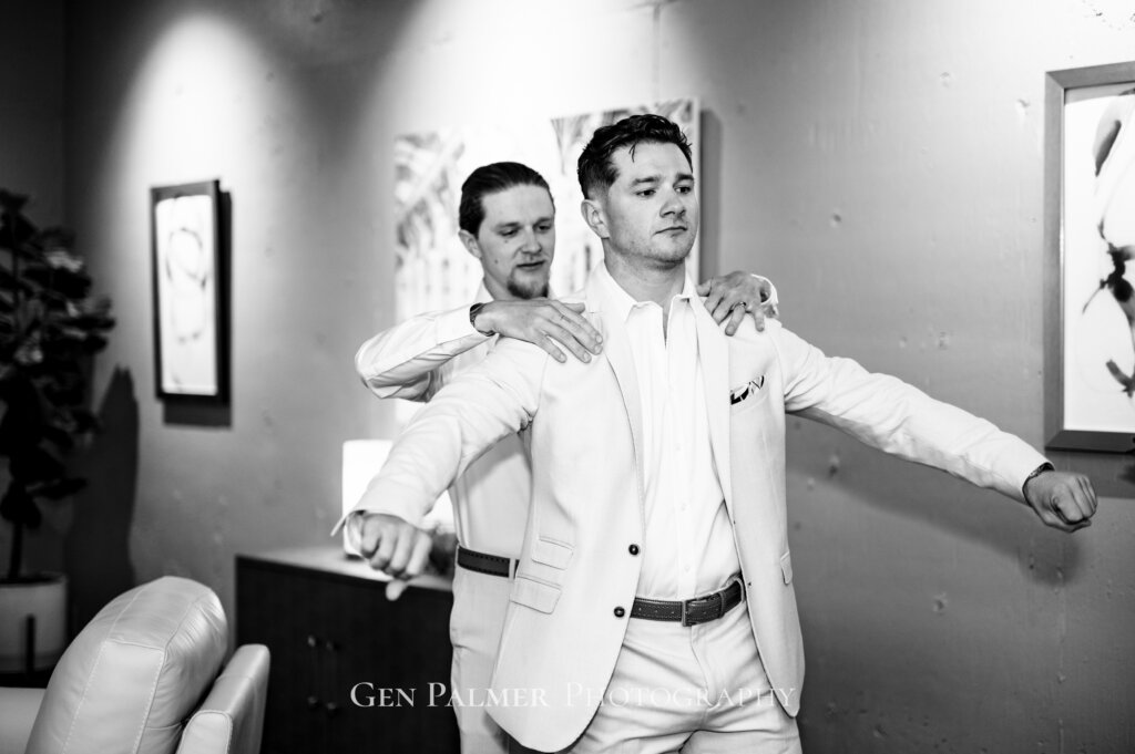 South New Jersey Wedding Photography | Groom Getting Ready 