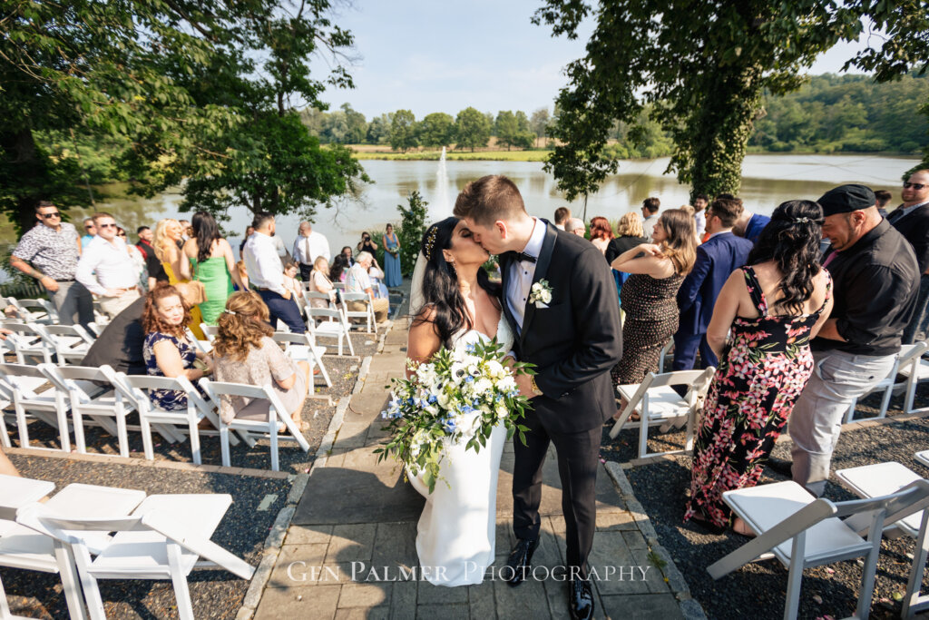 Fun Summer Wedding in South New Jersey | Ceremony