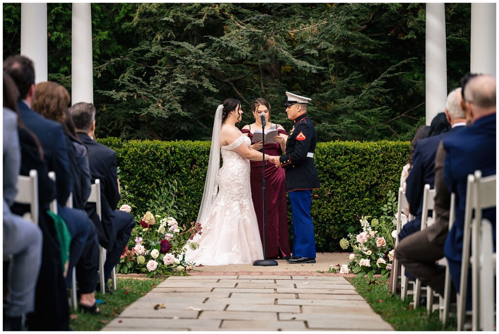 Historic Mansion Wedding in Philadelphia | Ceremony