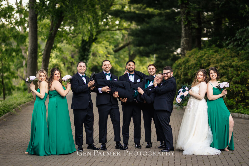 Intimate Wedding in South New Jersey | Wedding Party