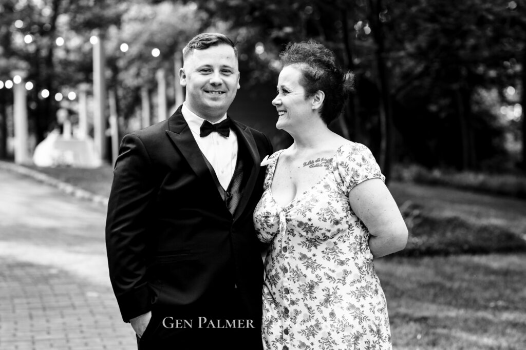 Intimate Wedding in South New Jersey | Groom with Mom