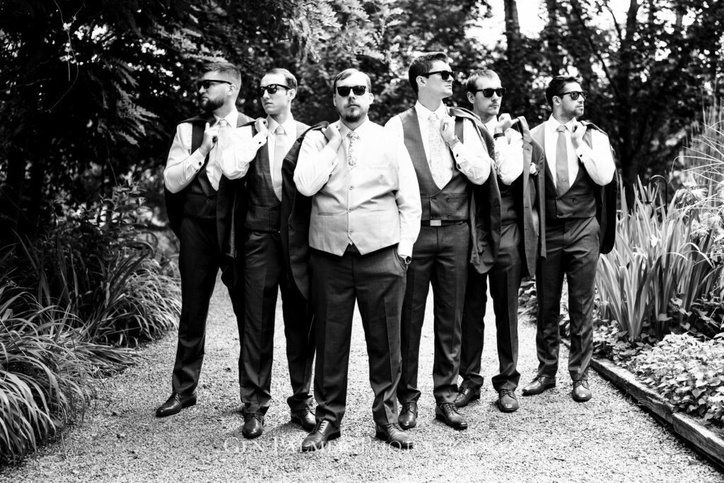 South New Jersey Wedding on the Water | Groom and his Groomsmen