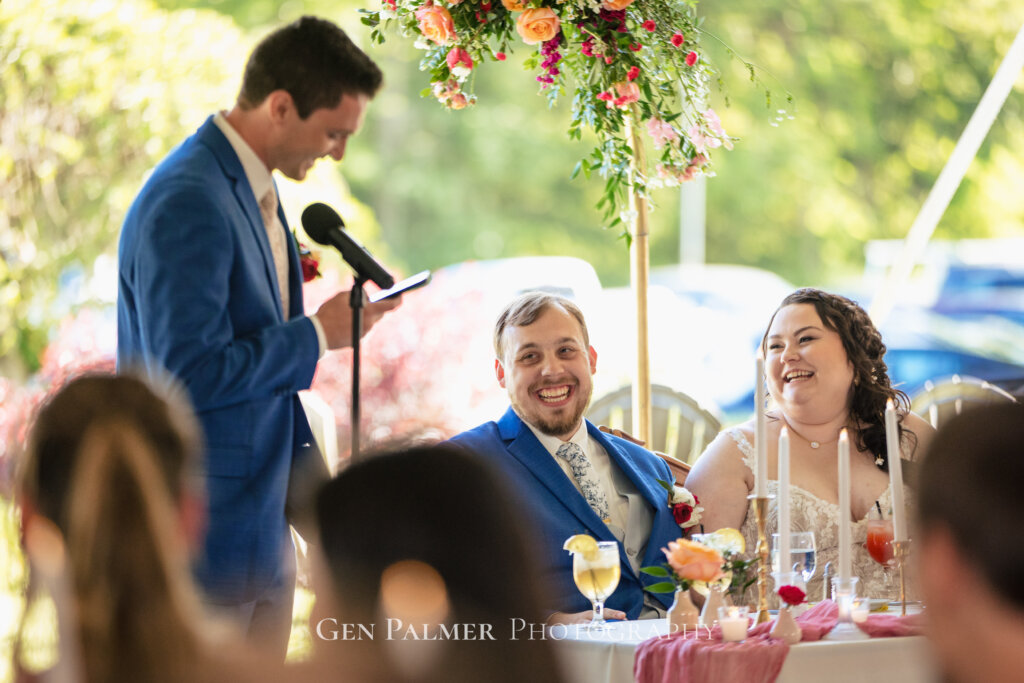 South New Jersey Wedding on the Water | Wedding Speeches
