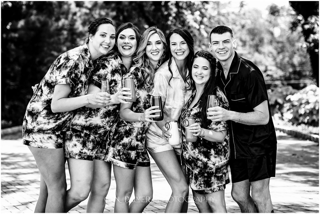 Fun Summer Wedding in South New Jersey | Bridal Party