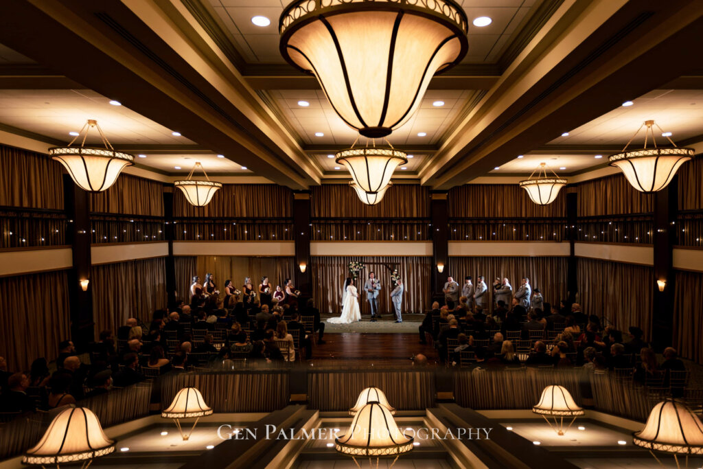 Collingswood Grand Ballroom | South NJ Wedding Venue | Indoor Wedding Ceremony