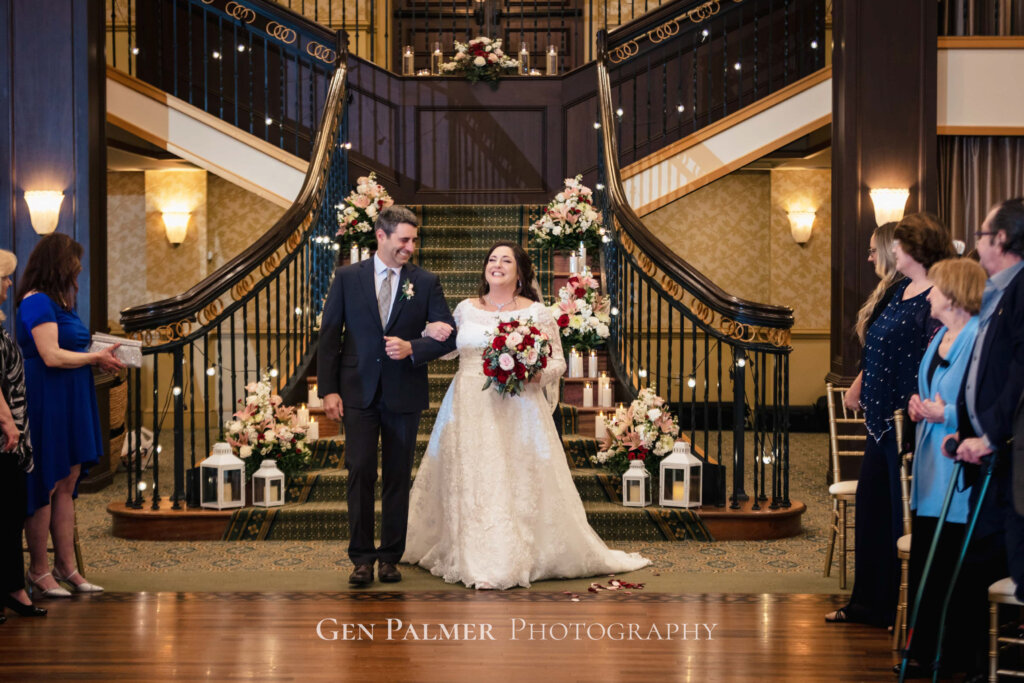 Collingswood Grand Ballroom | Wedding Ceremony indoors
