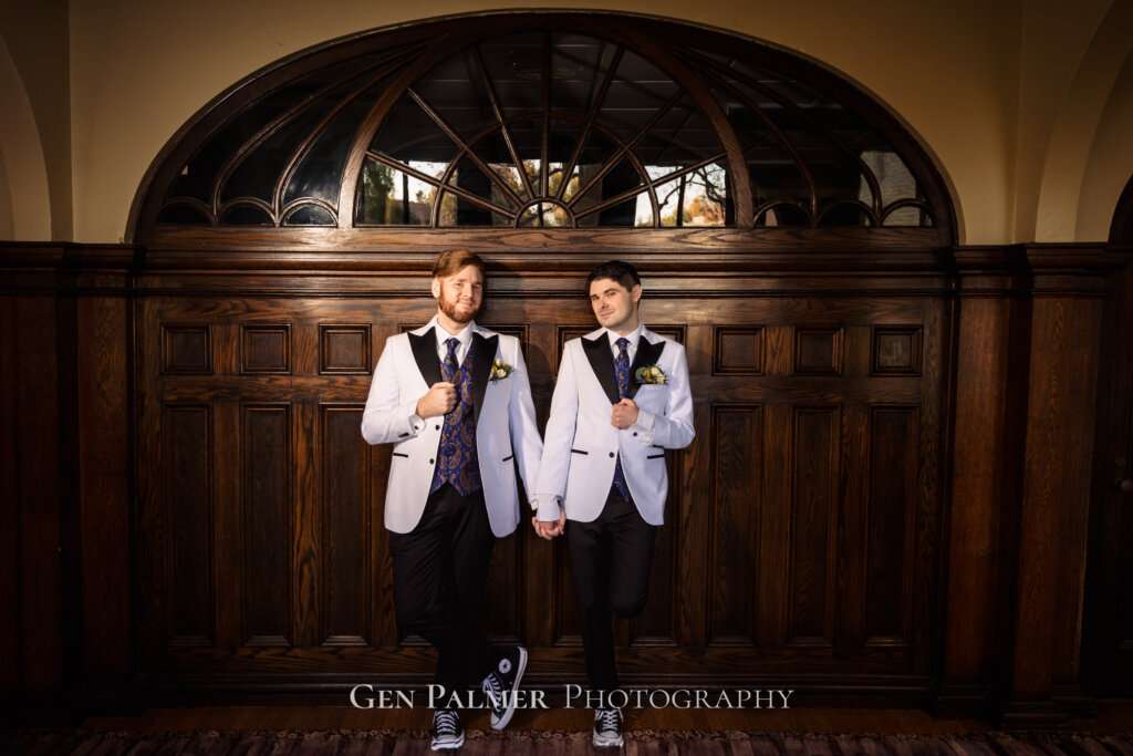 Collingswood Grand Ballroom | Indoor Wedding Portraits