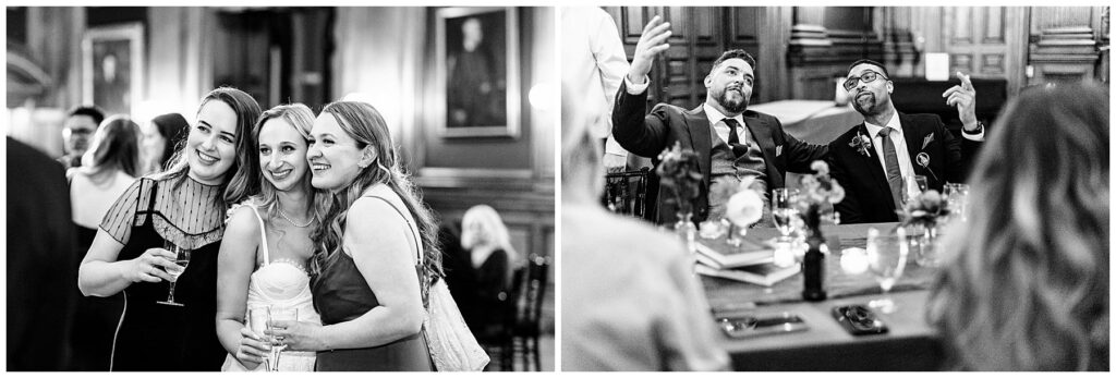 Mutter Museum Wedding Reception Guests