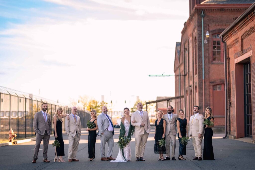 Building 39 at The Arsenal Wedding Party Photos