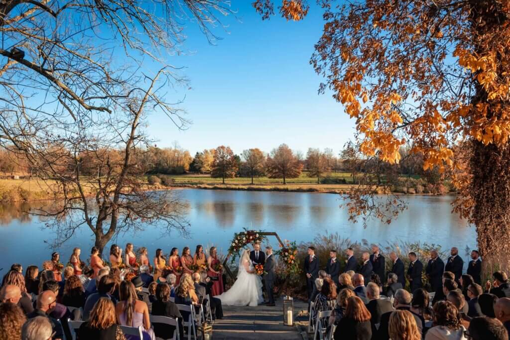 Estate at Eagle Lake Wedding Ceremony