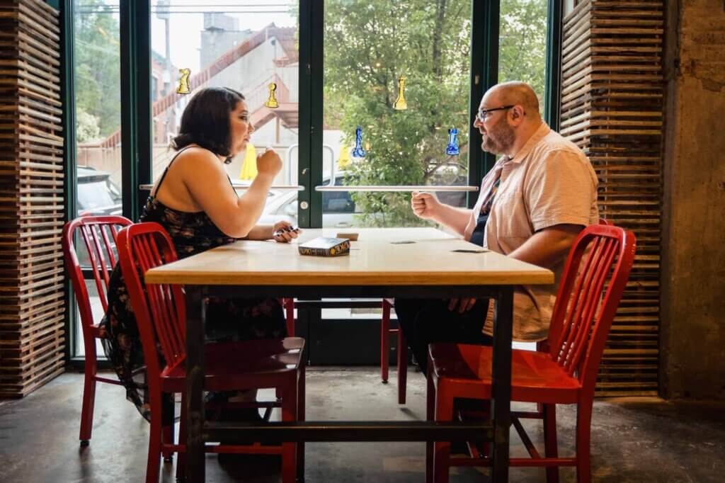Engagement Session in Board Game Cafe