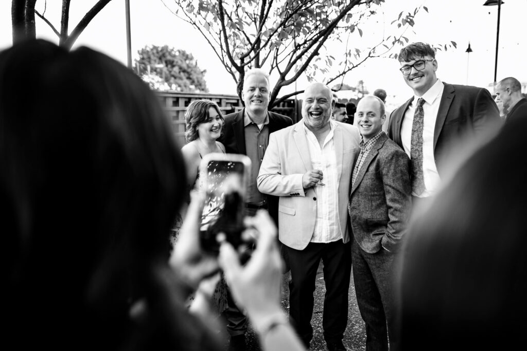Porta Asbury Park Wedding Cocktails Outside