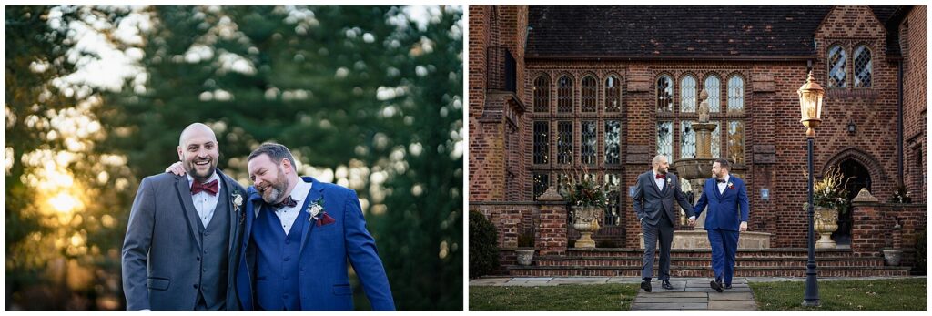 LGBTQ+ Couple at Aldie Mansion