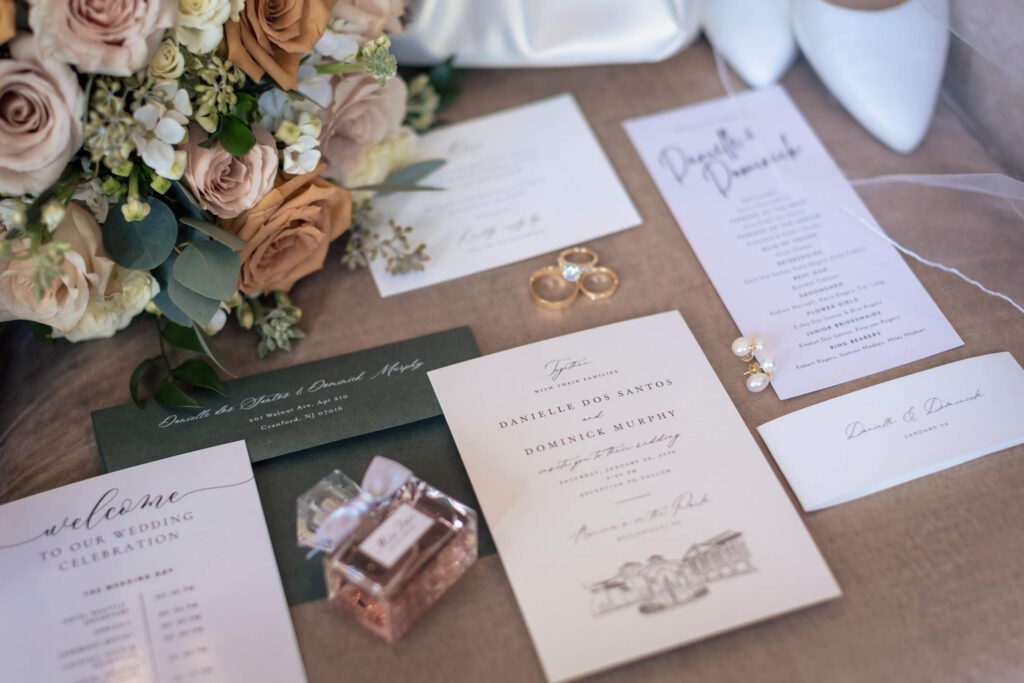 Wedding invitation for Nanina's In the Park