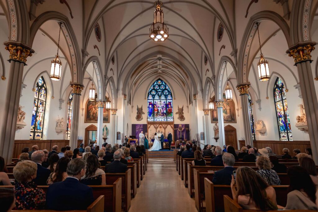 St Mary's Catholic Church Wedding Bordentown NJ