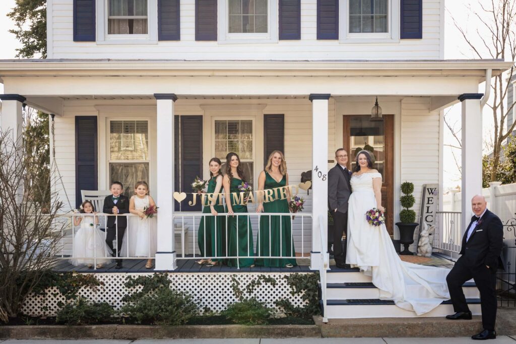 Wedding Portraits at Home