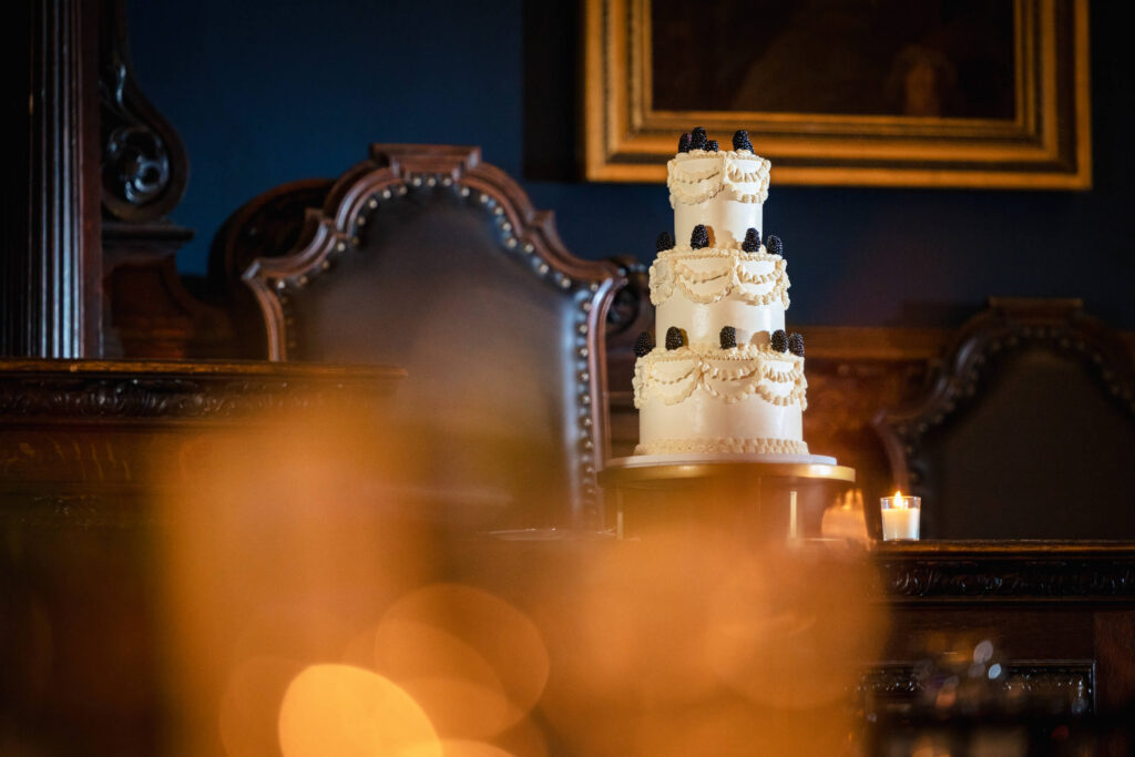 Wedding Cake at Philadelphia College of Physicians
