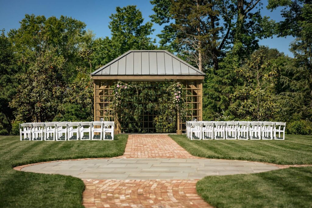 Founders Grove Ceremony in Garden